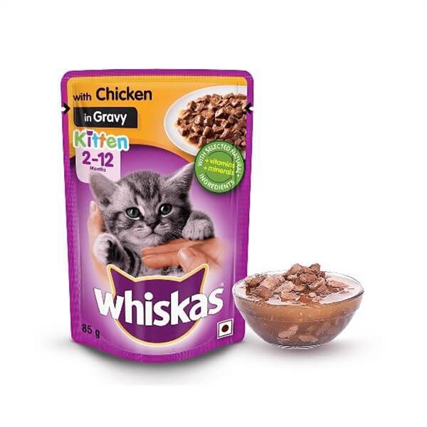 Whiskas Kitten Chicken In Gravy (2-12 Months)